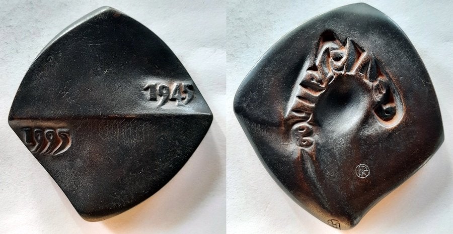 Bevrijdingspenning  VPK 1995, Verzenden, Brons, Nederland