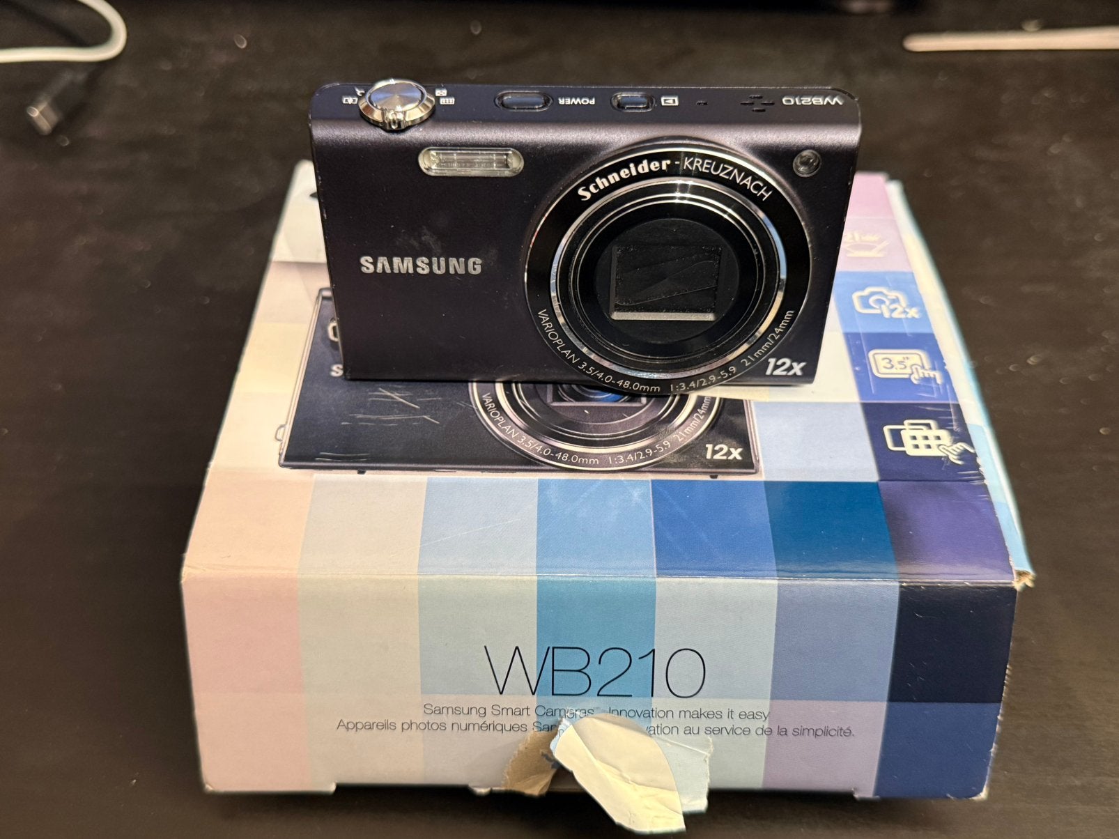 Samsung WB210 Digitale Compact Camera, Audio, Tv en Foto, Fotocamera's Digitaal, Beeldstabilisatie, Ophalen of Verzenden, Compactcamera