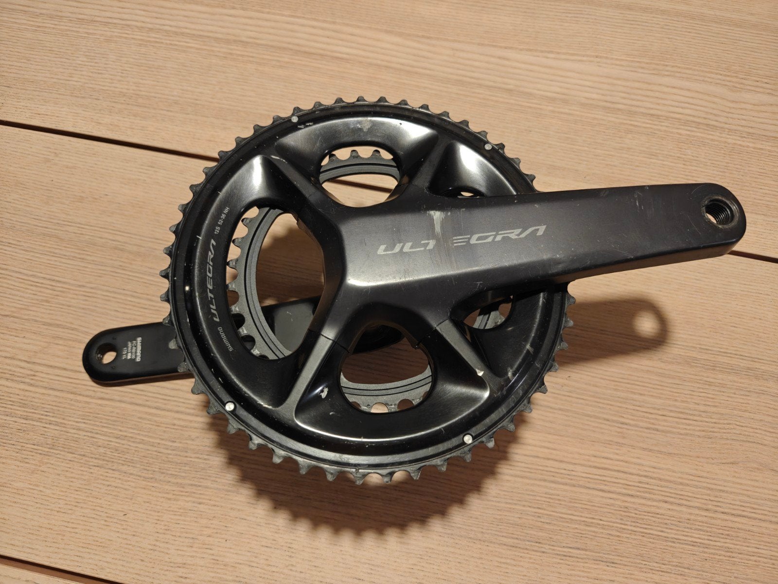 Ultegra R8100 Crankstel met 4iiii Powermeter, Ophalen of Verzenden, Gebruikt, Meer dan 20 versnellingen