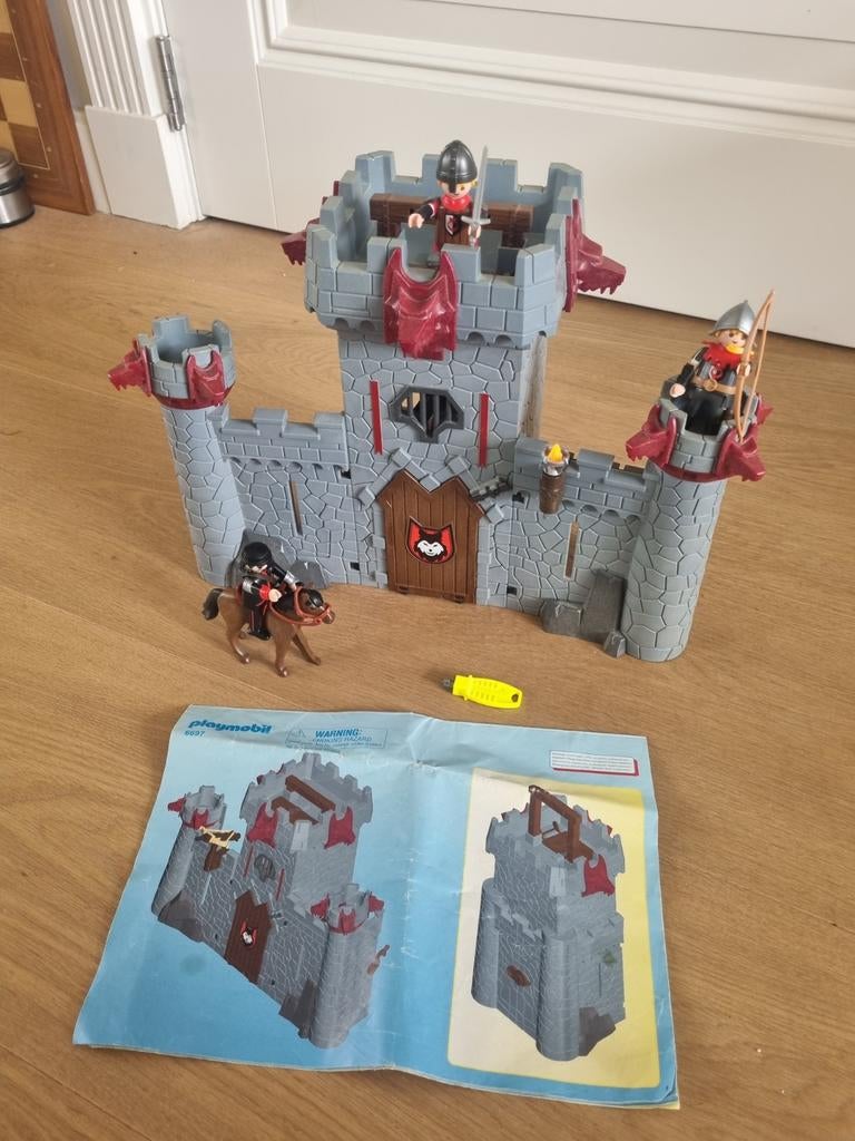 Playmobil 6697 mee neem kasteel, Kinderen en Baby's, Speelgoed | Playmobil, Ophalen, Zo goed als nieuw