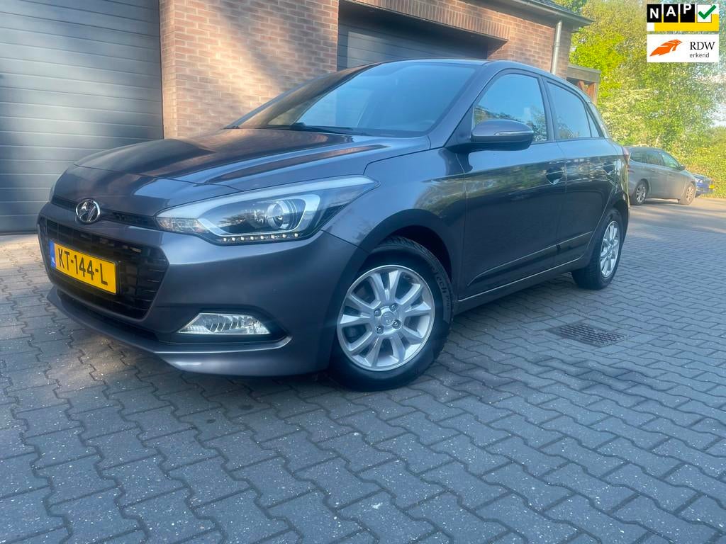 Hyundai I20 1.0 T-GDI Go! CAMERA AIRCO LED 2017, Auto's, Hyundai, Voorwielaandrijving, 450 kg, Euro 6, 100 pk