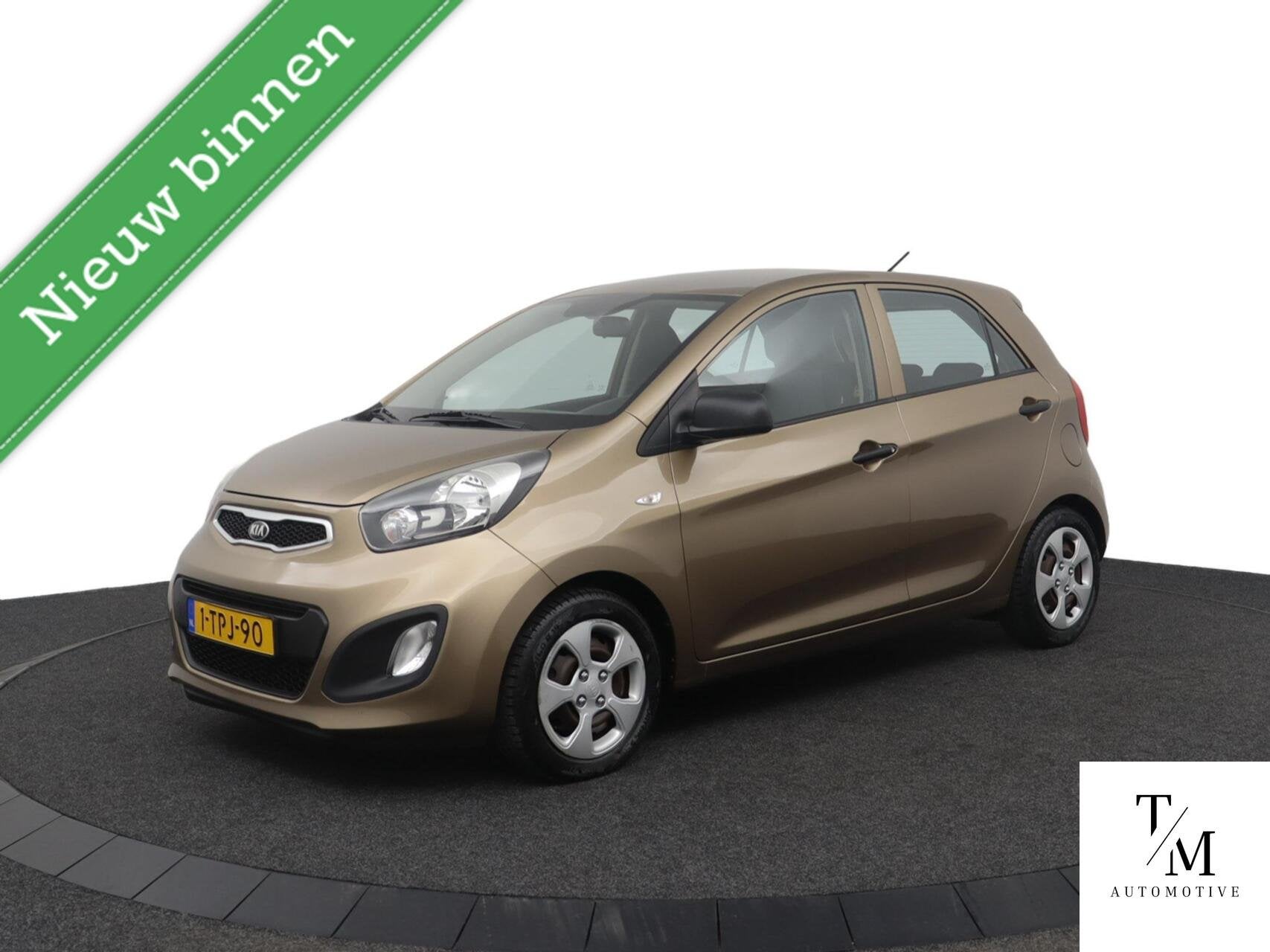 Kia Picanto 1.0 CVVT | ComfortLine | Airco | 5 Deurs, Voorwielaandrijving, Euro 5, Stof, Zwart