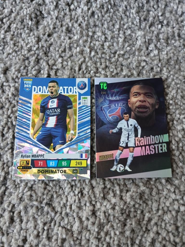 2 kylian Mbappe's, Ophalen of Verzenden, Nieuw, Meerdere plaatjes