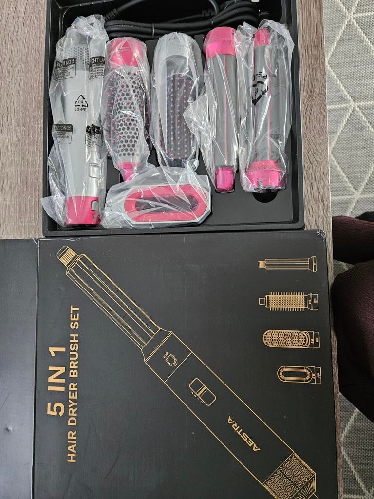 AESTRA HAIRWRAP 5-in-1 Föhnborstel Set - Nieuw, Ophalen of Verzenden, Nieuw, Haarverzorging