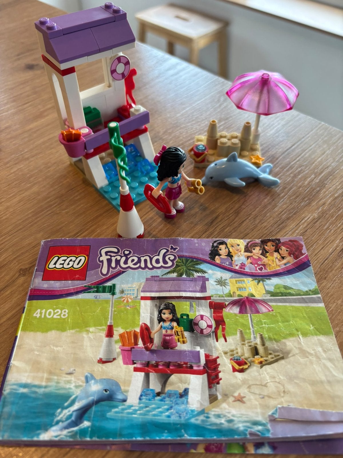 Lego Friends 41028 Emma's Reddingspost, Kinderen en Baby's, Gebruikt, Lego, Friends, Ophalen of Verzenden