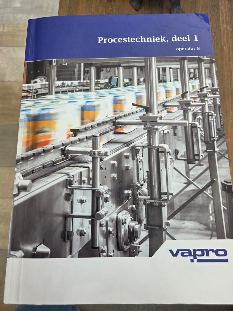 Boeken Procesoperator (Procestechniek, Anorganische Chemie), Vapro, Noordhoff, Ophalen of Verzenden, Zo goed als nieuw, MBO
