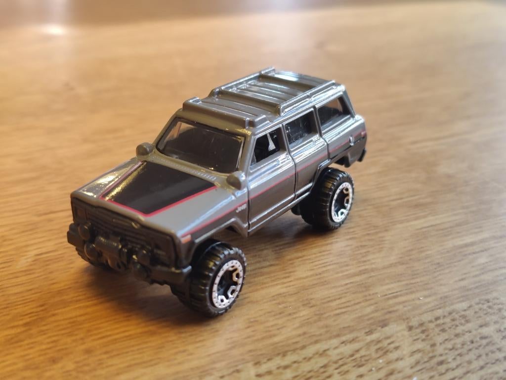 Hot Wheels JEEP Wagoneer GRIJS, Ophalen of Verzenden, Zo goed als nieuw, Auto