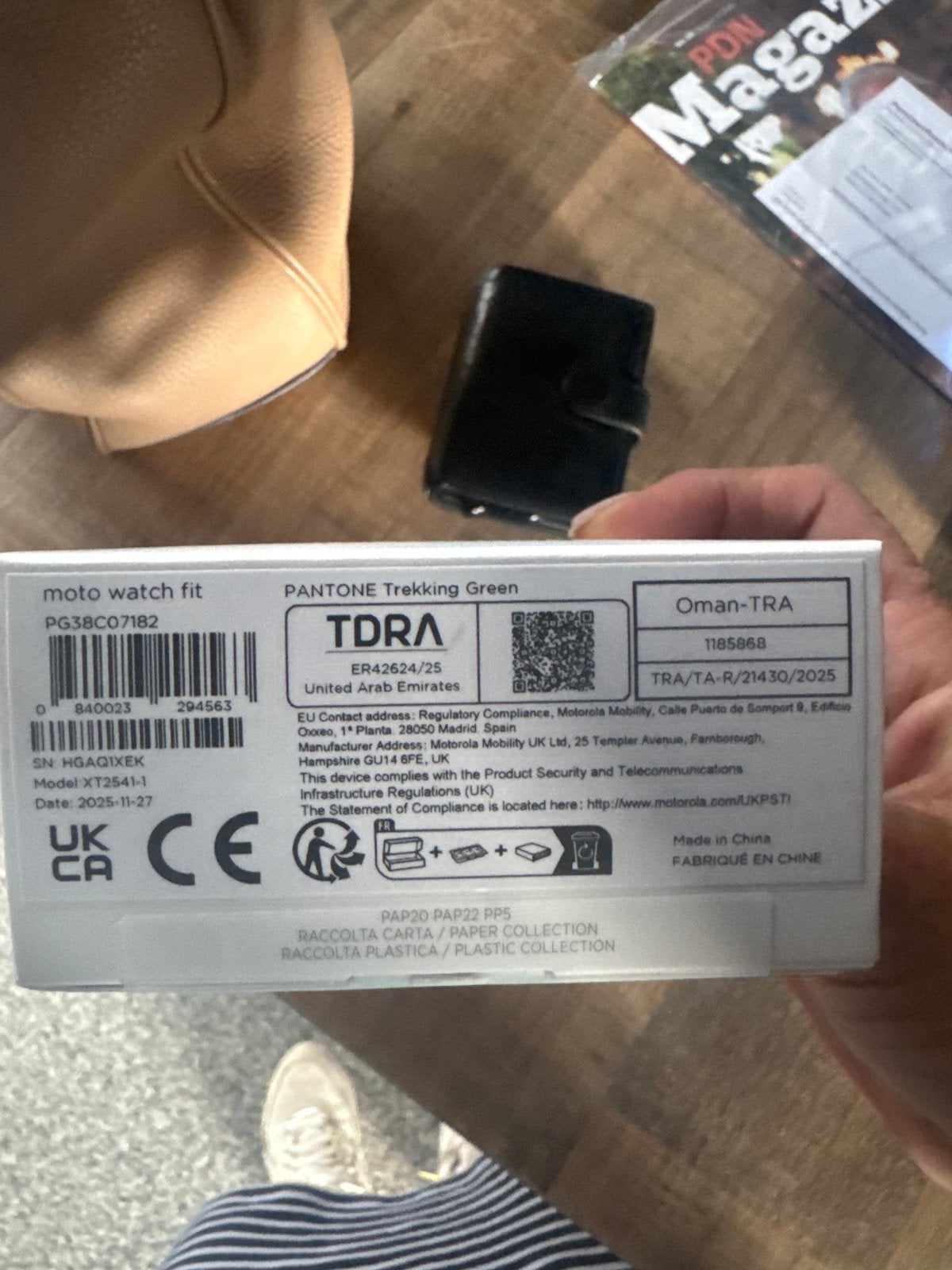 Motorola Moto Watch FIT - Nieuw in ongeopende doos, Nieuw, Ophalen of Verzenden, Waterdicht, GPS