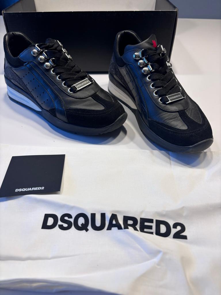 Dsquared2 Original Legend Sneakers Zwart Maat 38, Ophalen of Verzenden, Zo goed als nieuw