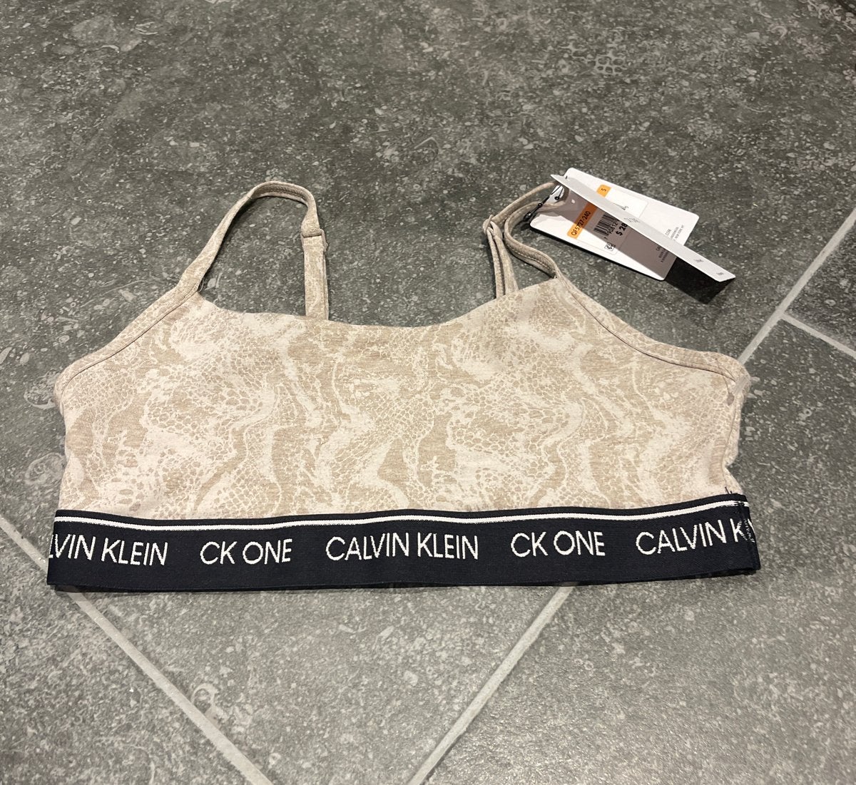 Calvin Klein CK One Bralette - Nieuw met kaartjes, Ophalen of Verzenden, Beige, BH