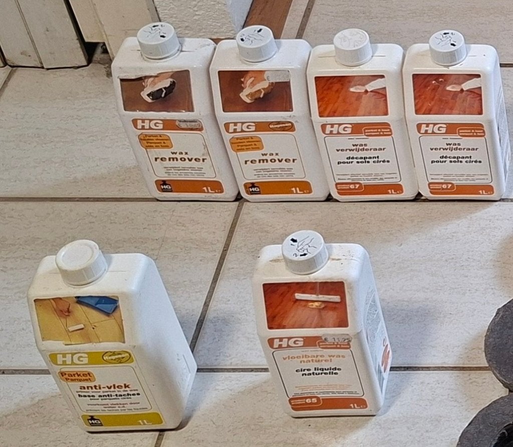 HG parket onderhoud wax remover antivlek, Huis en Inrichting, Schoonmaakartikelen, Ophalen, Schoonmaakmiddel