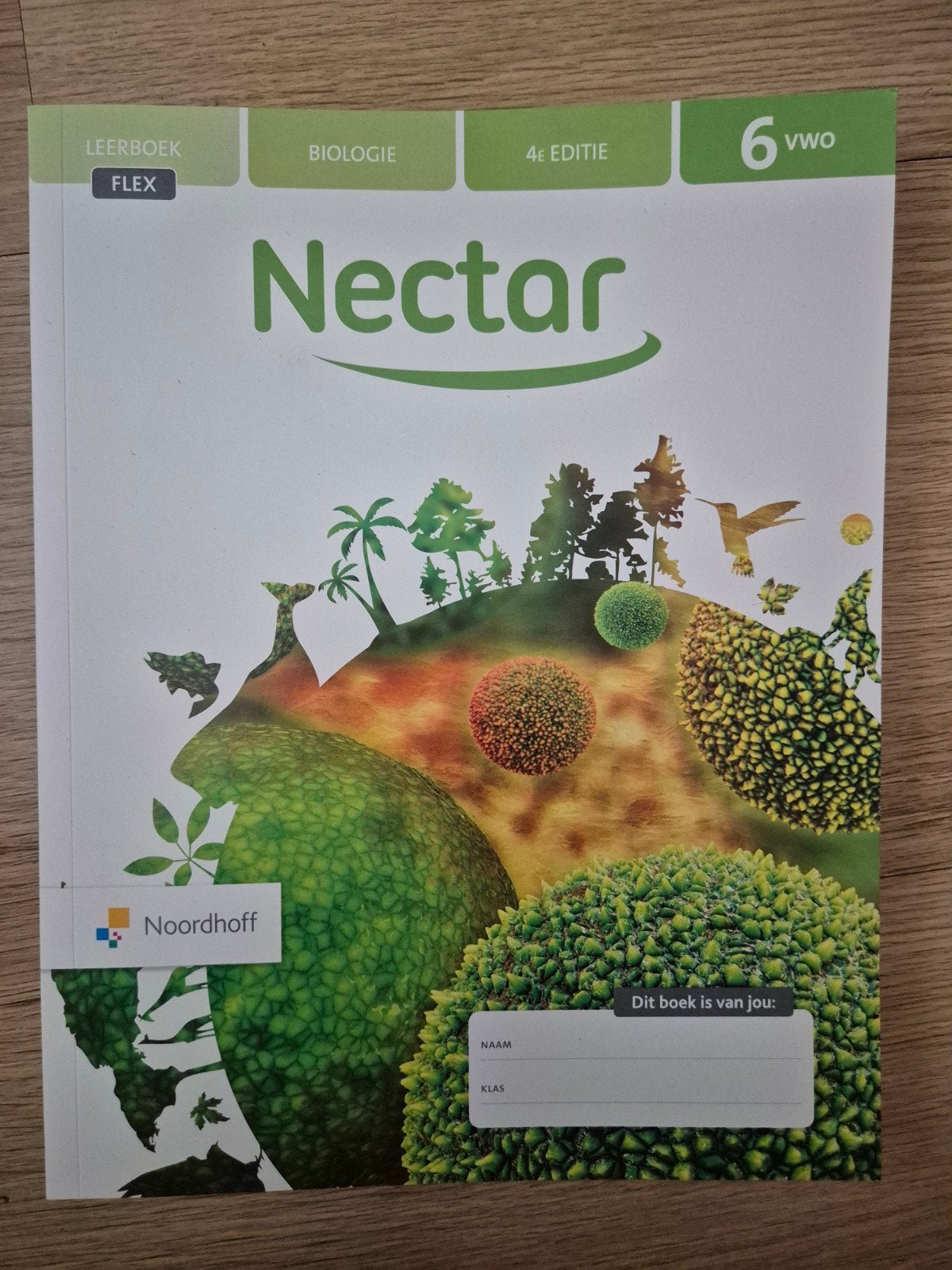 NIEUW: Nectar Biologie 6 VWO Leerboek 4e editie, Boeken, Ophalen of Verzenden, Zo goed als nieuw, VWO, Biologie