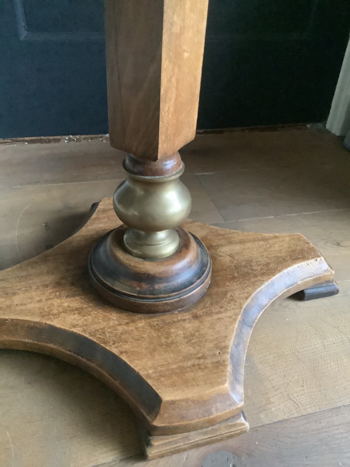 Wijntafel Engels klassiek regency stijl vintage antiek, Ophalen of Verzenden, Zo goed als nieuw, Ovaal