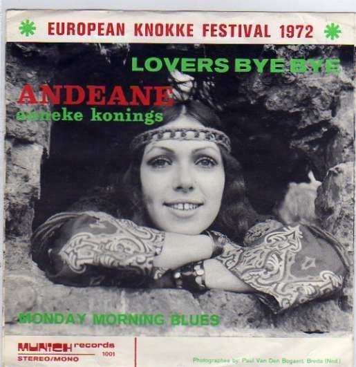 Nederpop: Andeane- Lovers Bye Bye, Gebruikt, Verzenden, 7 inch, Fotohoes