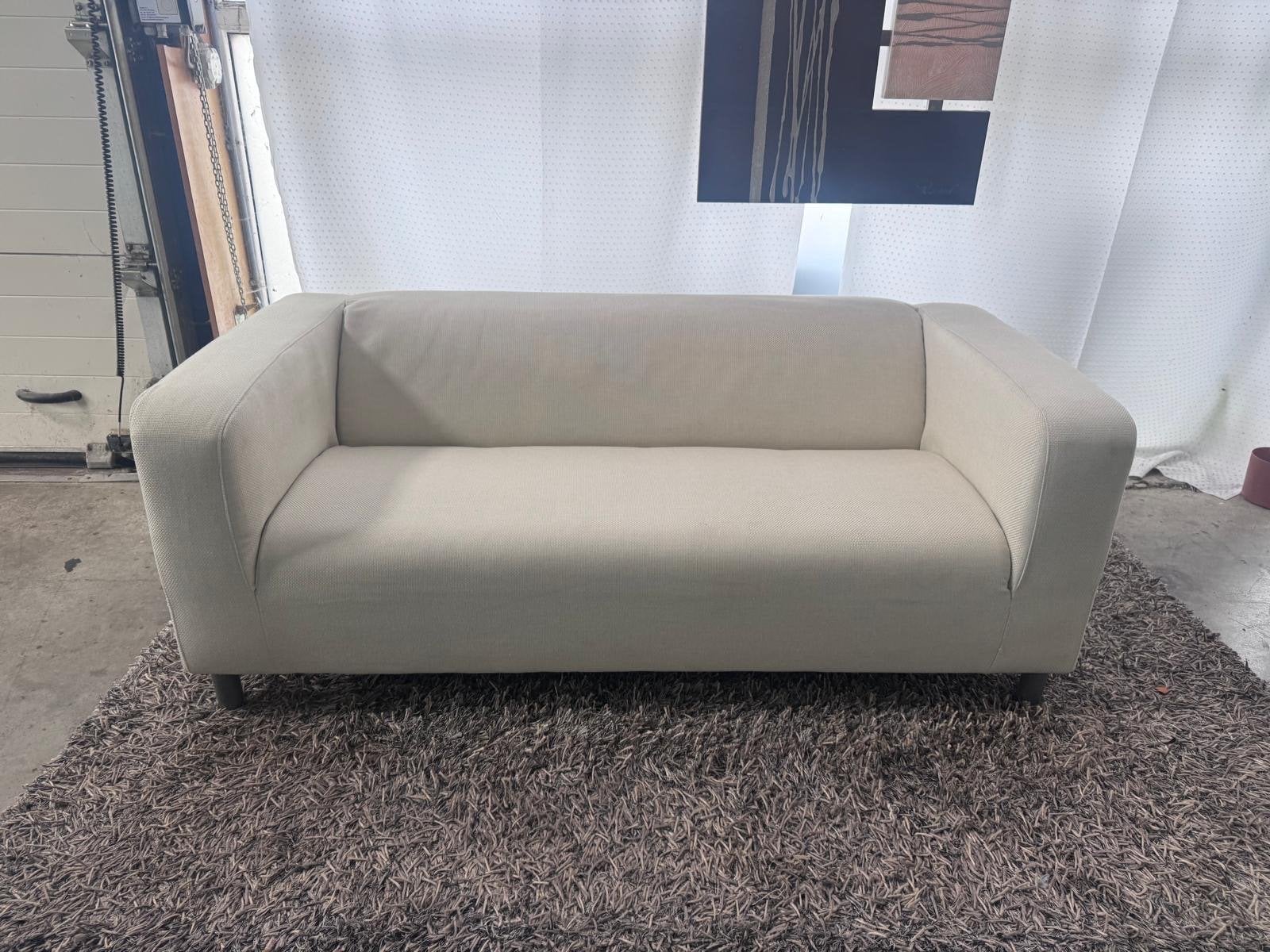 IKEA klıppan  bank 2 zit, Gebruikt, 150 tot 200 cm, Tweepersoons, 75 tot 100 cm