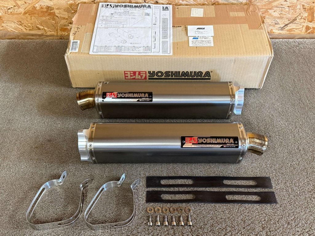 Yoshimura Japan uitlaten dempers GSX1300R Hayabusa 1999-2007, Yoshimura Japan, Gebruikt, Verzenden, 6748 Nakatsu, Aiko-Gun, Aikawa-Machi, Kanagawa-Pref., 243-0303, JP