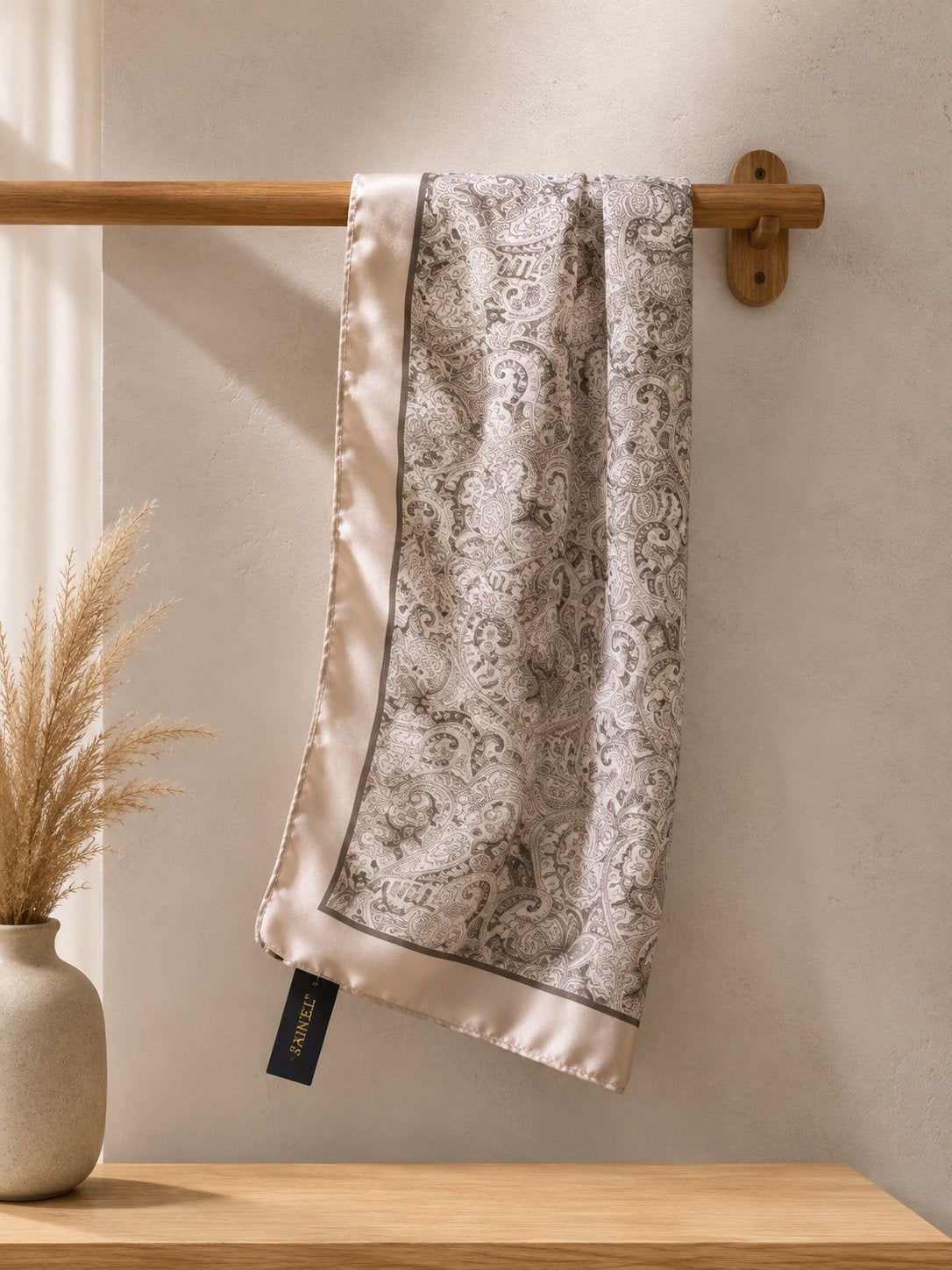 Elegante sjaal met paisley- of dierenprint, Ophalen of Verzenden, Nieuw, Maat 38/40 (M), Sjaal