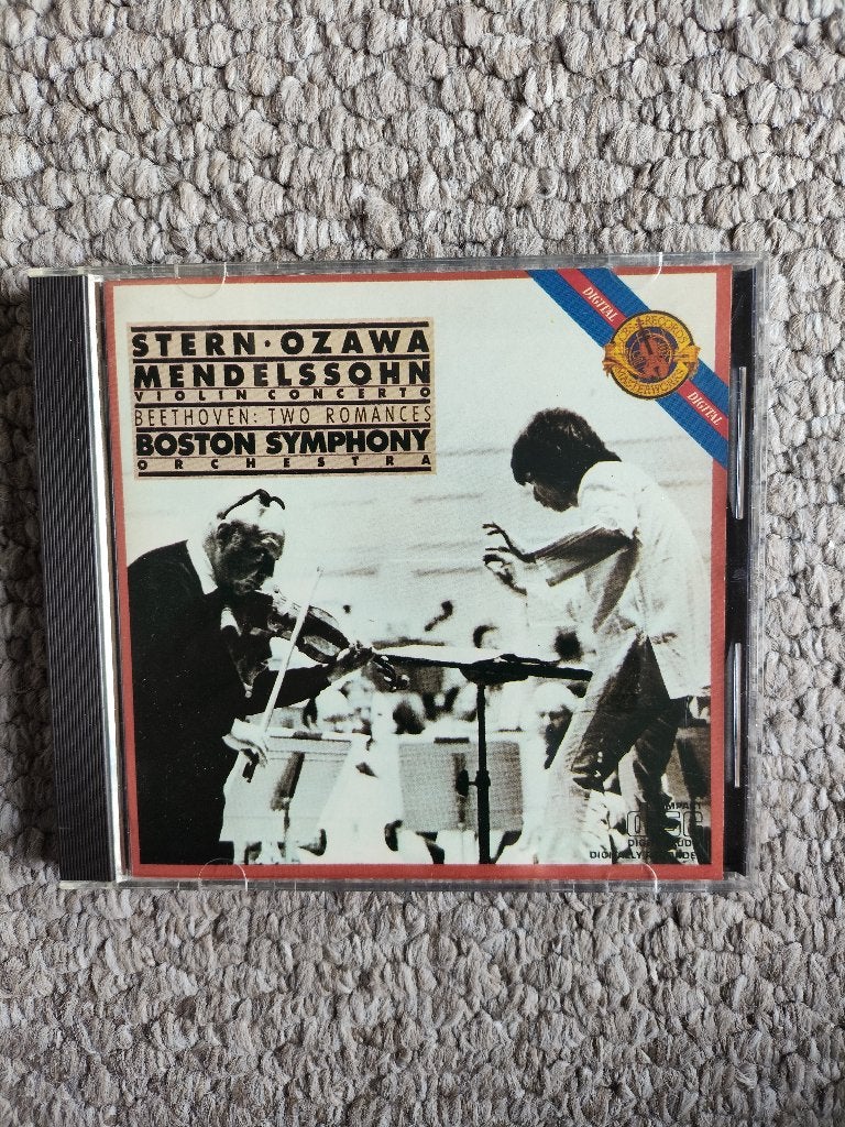 Mendelssohn Stern Ozawa Boston Symphony, Ophalen of Verzenden, Classicisme, Zo goed als nieuw, Overige typen