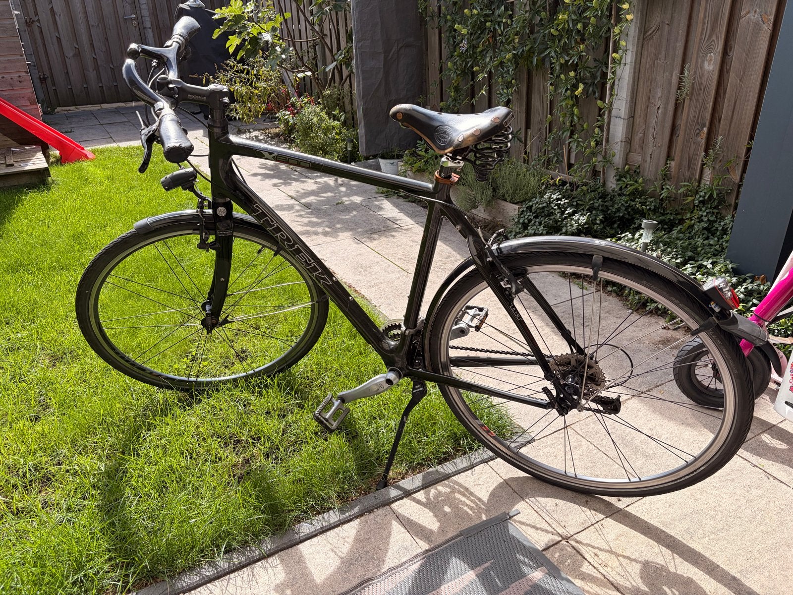 Trek fiets met 21 versnellingen en Brooks zadel, Ophalen, Gebruikt, Meer dan 20 versnellingen, Overige merken