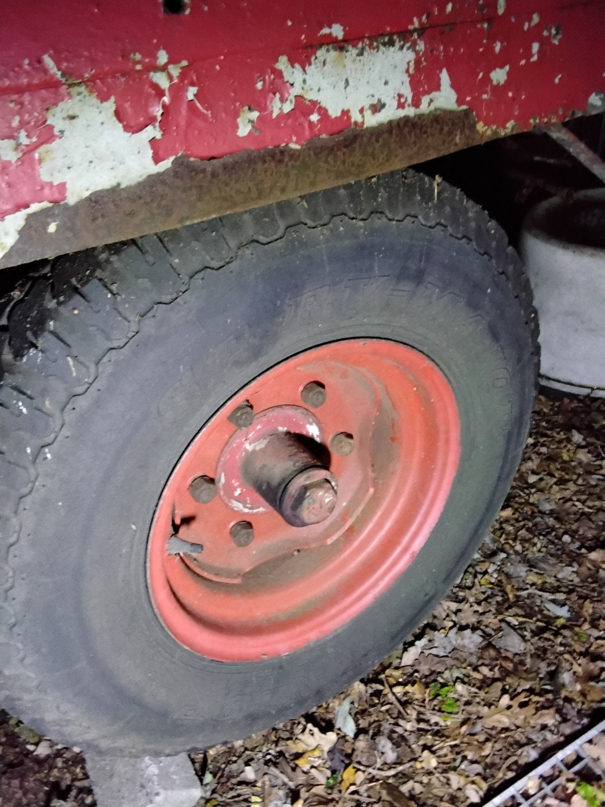 Aanhanger tractor , mf 133 en meer, Ophalen of Verzenden
