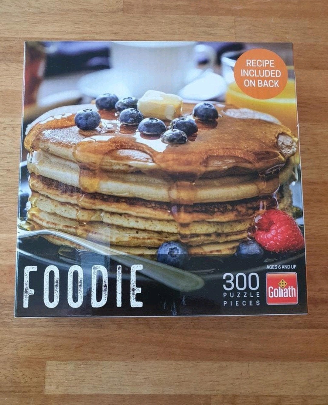 Pannenkoeken puzzel, pancakes, Hobby en Vrije tijd, Denksport en Puzzels, Ophalen of Verzenden, Minder dan 500 stukjes, Nieuw