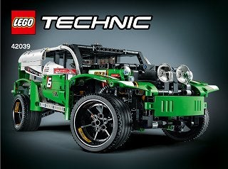 LEGO Technic 42039 24 Uur Raceauto, Ophalen, Zo goed als nieuw, Overige merken