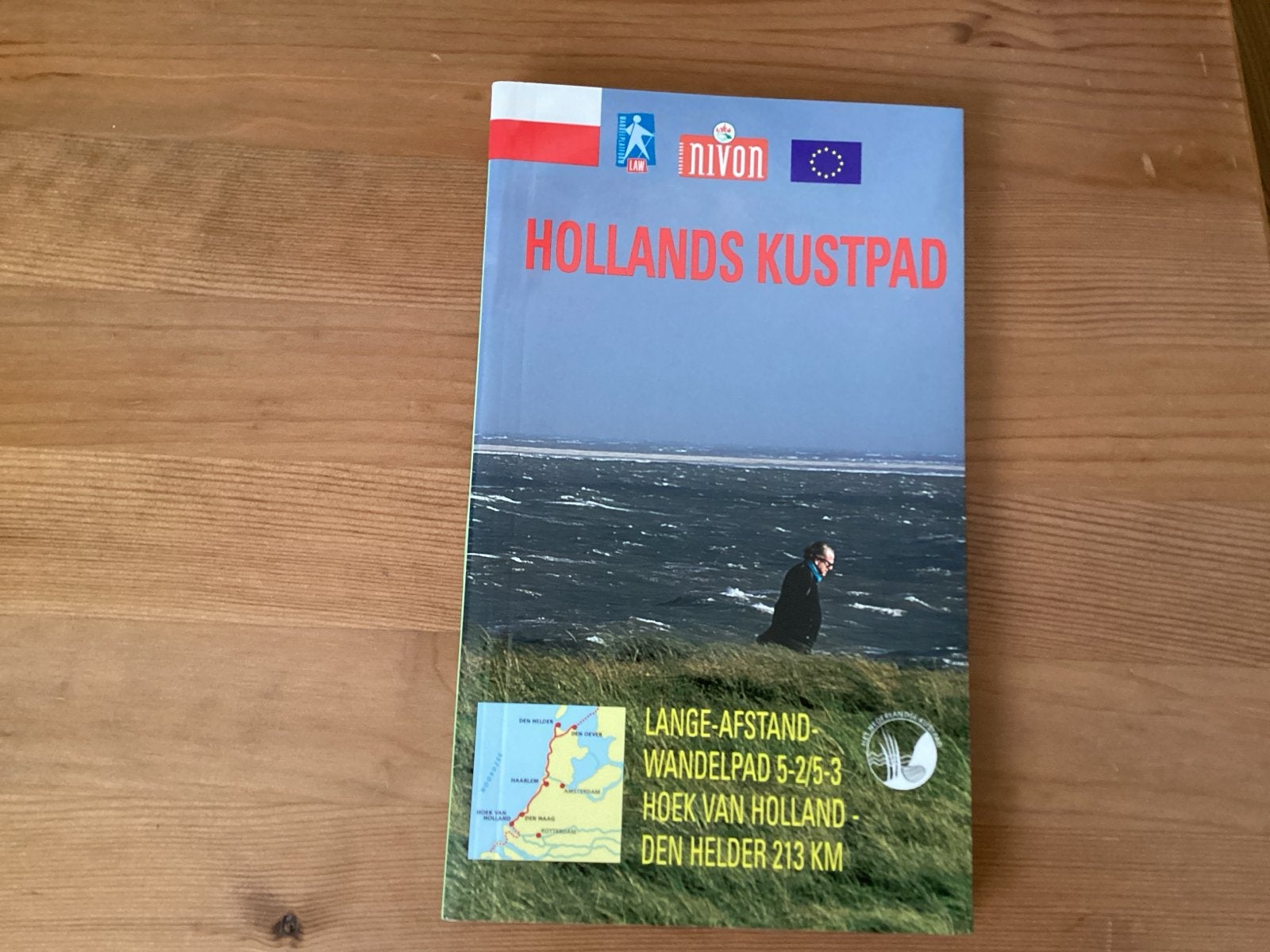 Hollands Kustpad - Lange-afstand-wandelpad 213 KM, Fiets- of Wandelgids, Ophalen of Verzenden, Benelux, Gelezen