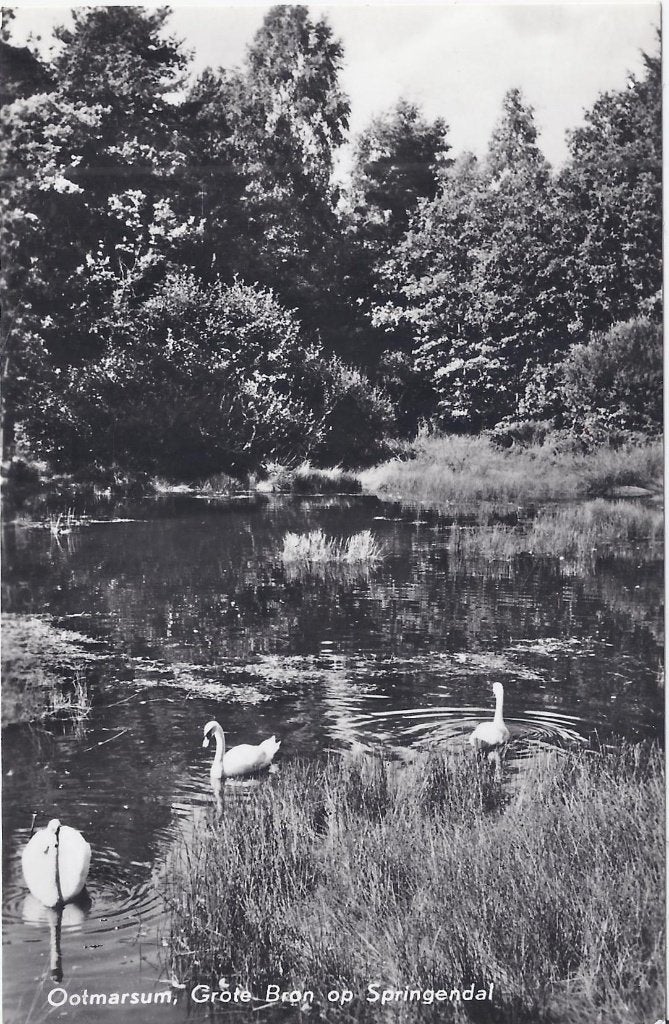 Ootmarsum Oude gelopen ansichtkaart (B92 ), Ophalen of Verzenden, 1940 tot 1960, Gelopen