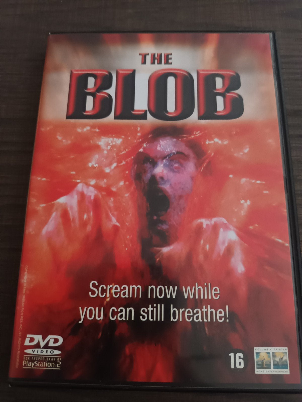 dvd The Blob, Cd's en Dvd's, Dvd's | Horror, Ophalen of Verzenden, Zo goed als nieuw, Overige genres