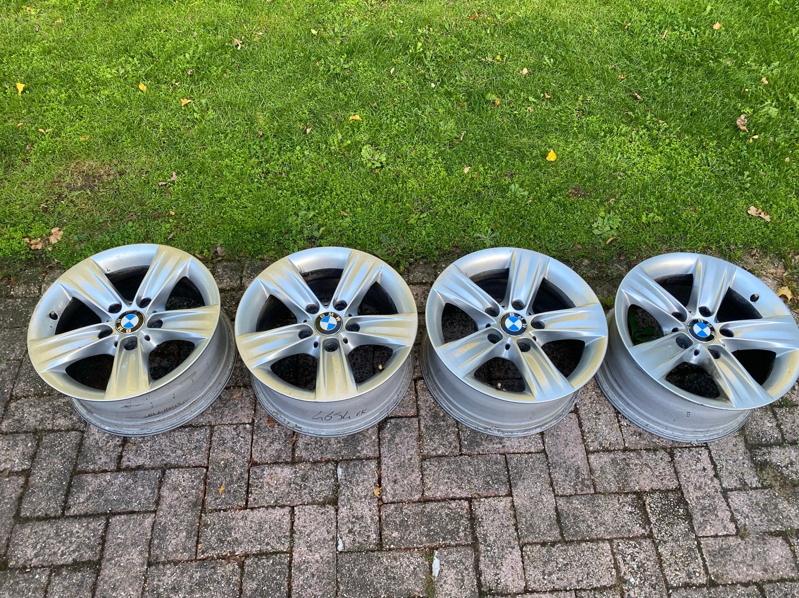 LM wielen BMW F30 3-serie 16 inch (winterset), Auto-onderdelen, Gebruikt, Velg(en), 16 inch, Winterbanden