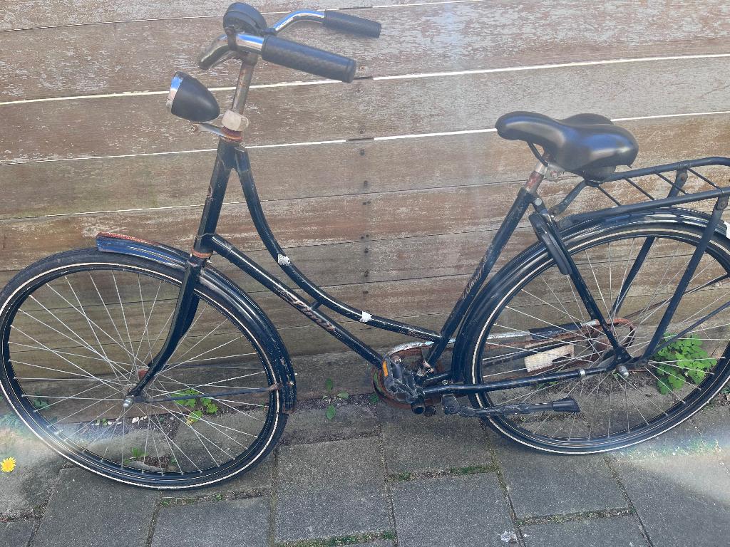 Omafiets om op te knappen, Fietsen en Brommers, Ophalen, Gebruikt, Onbekend