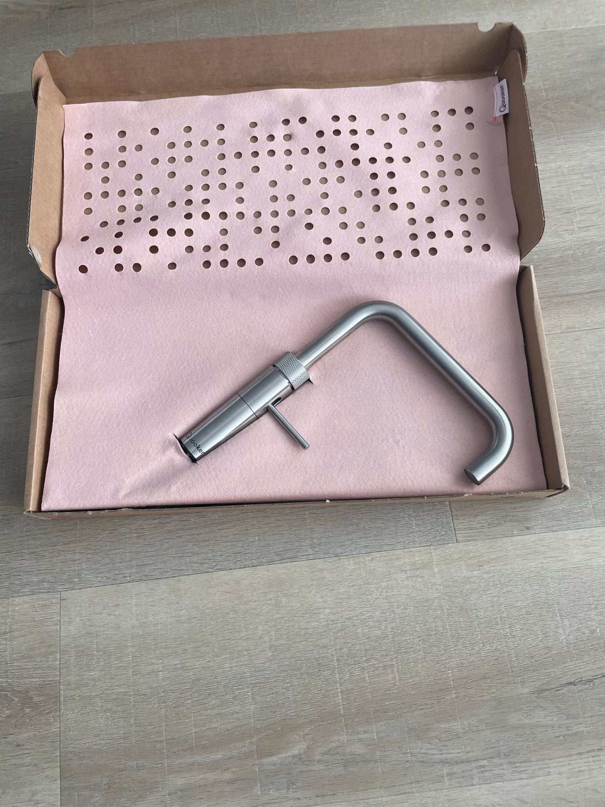 Quooker Square RVS kraan - Zo goed als nieuw, Ophalen, Zilver, Zo goed als nieuw, Metaal
