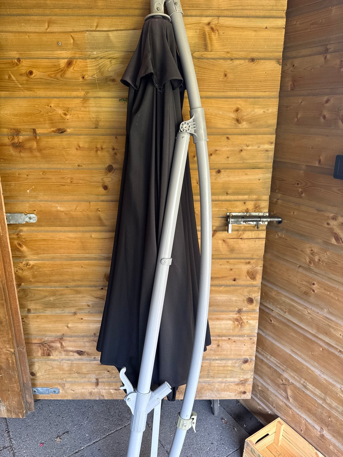 Zweefparasol - opknapper, Tuin en Terras, Ophalen of Verzenden, Gebruikt, Zweefparasol
