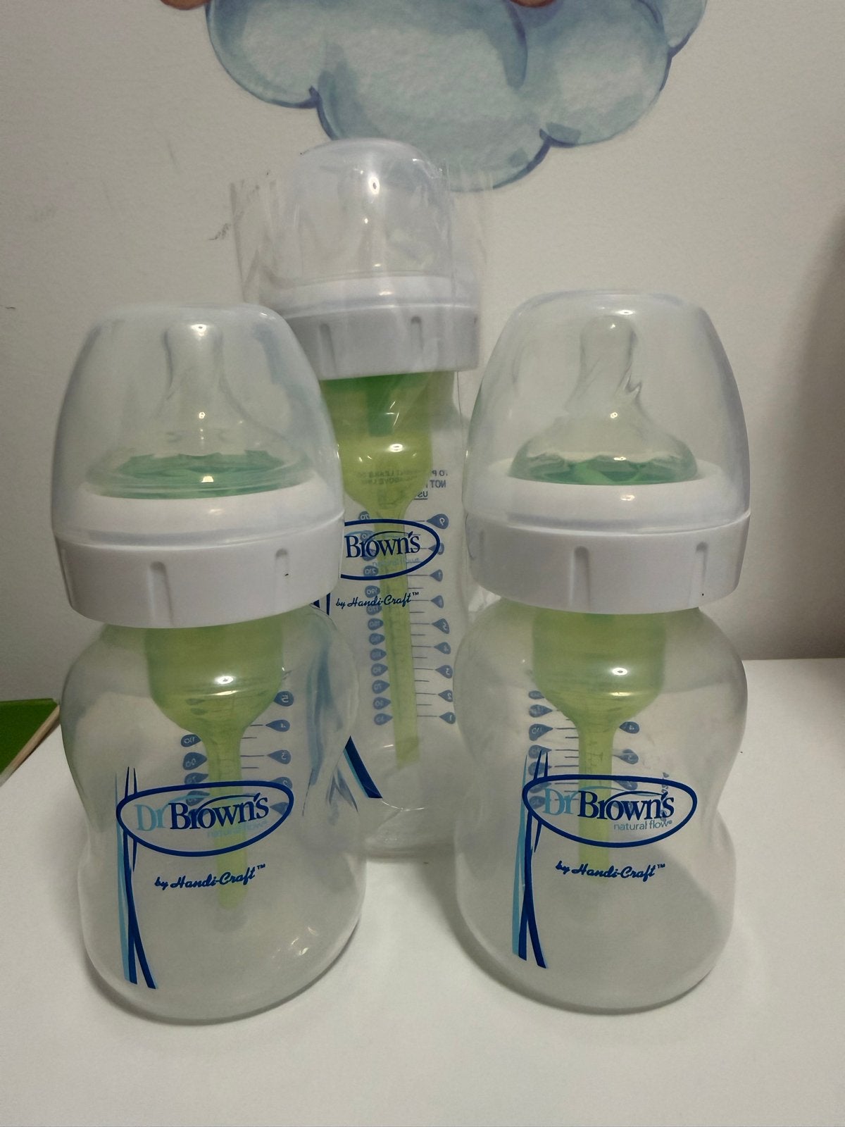 Dr. Brown's Babyflessen - 3 stuks, Kinderen en Baby's, Babyvoeding en Toebehoren, Ophalen of Verzenden, Gebruikt, Babyfles, Dr. Brown's