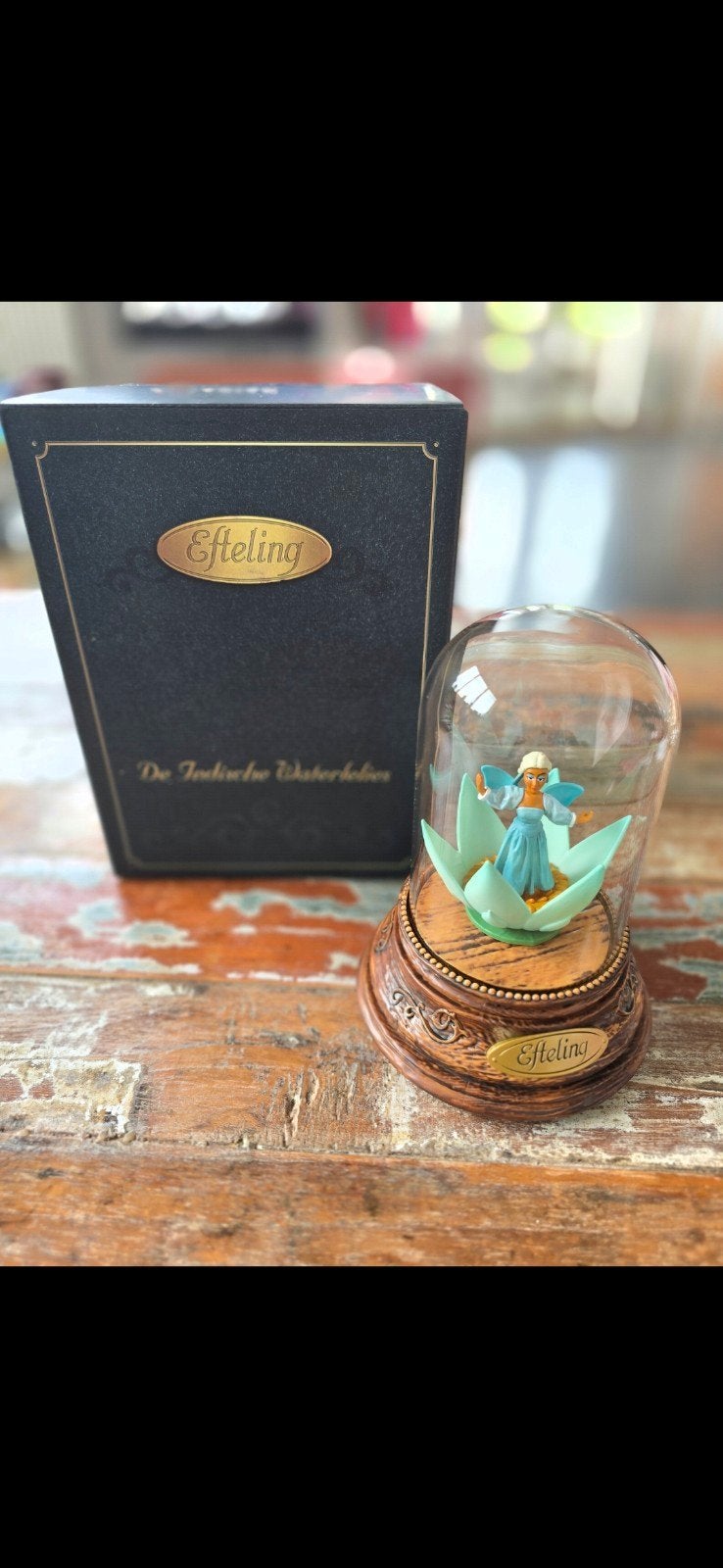 Efteling Indische Waterlelies beeldje - Nieuw in doos, Verzamelen, Efteling, Ophalen of Verzenden, Nieuw, Beeldje of Poppetje