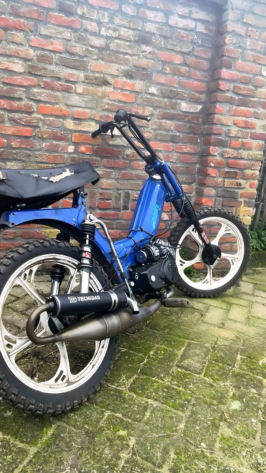 Tomos met 65cc Airsal en Tecnigas uitlaat, Fietsen en Brommers, Ophalen, Gebruikt, Maximaal 45 km/u, Standard
