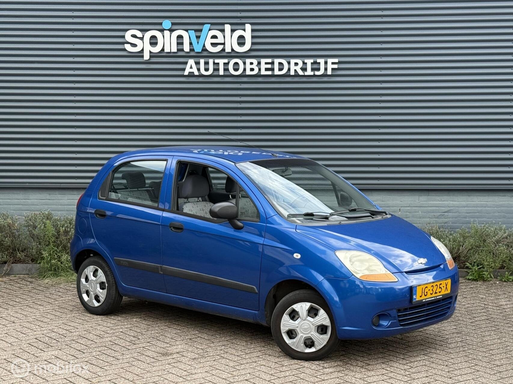 Chevrolet Matiz 0.8 Runner+ - Elek pakket - APK 05-27 -, Auto's, Voorwielaandrijving, Gebruikt, Blauw, Bedrijf