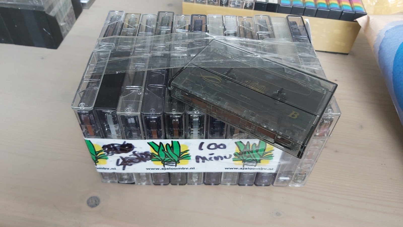 Cassettes 25 stuks 100 minuten normal bias, Cd's en Dvd's, Cassettebandjes, Ophalen of Verzenden, Gebruikt, 2 t/m 25 bandjes, Voorbespeeld