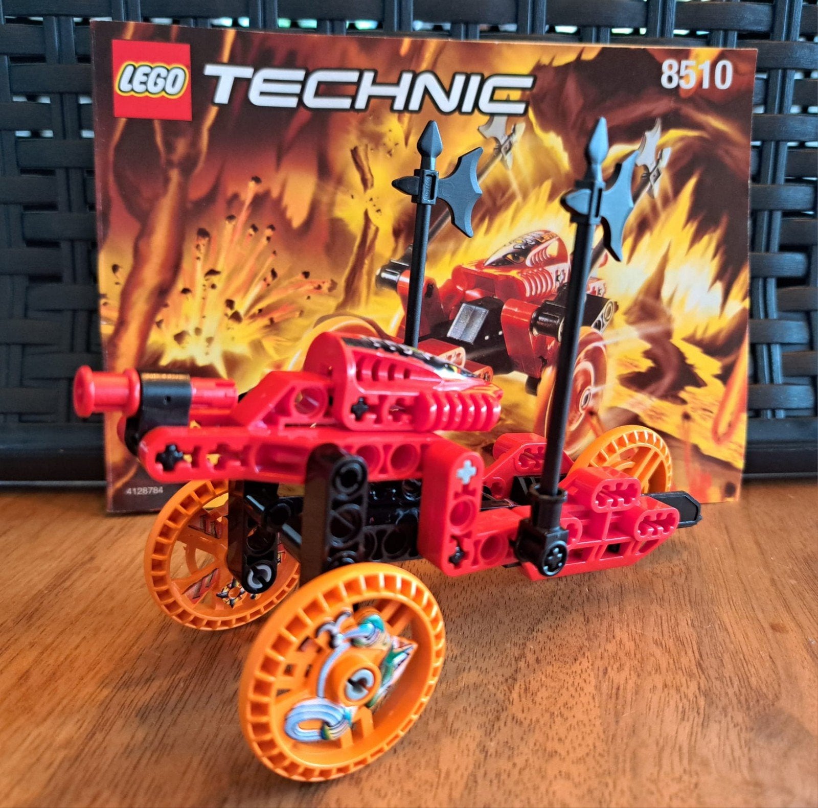LEGO Technic 8510: Matoran Kongu (Bionicle), Ophalen of Verzenden, Gebruikt