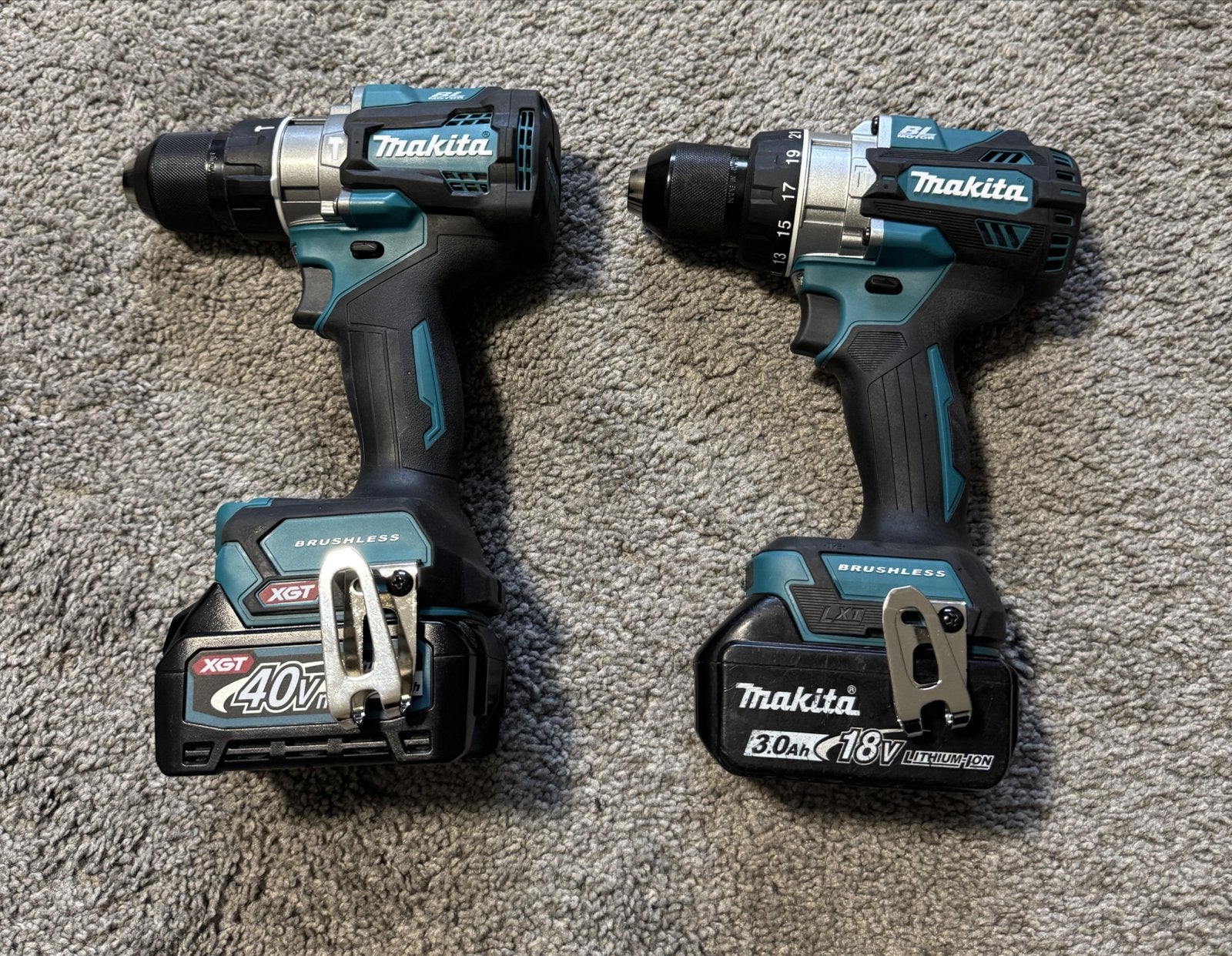 Makita Accuboormachines - 18V en 40V XGT Brushless