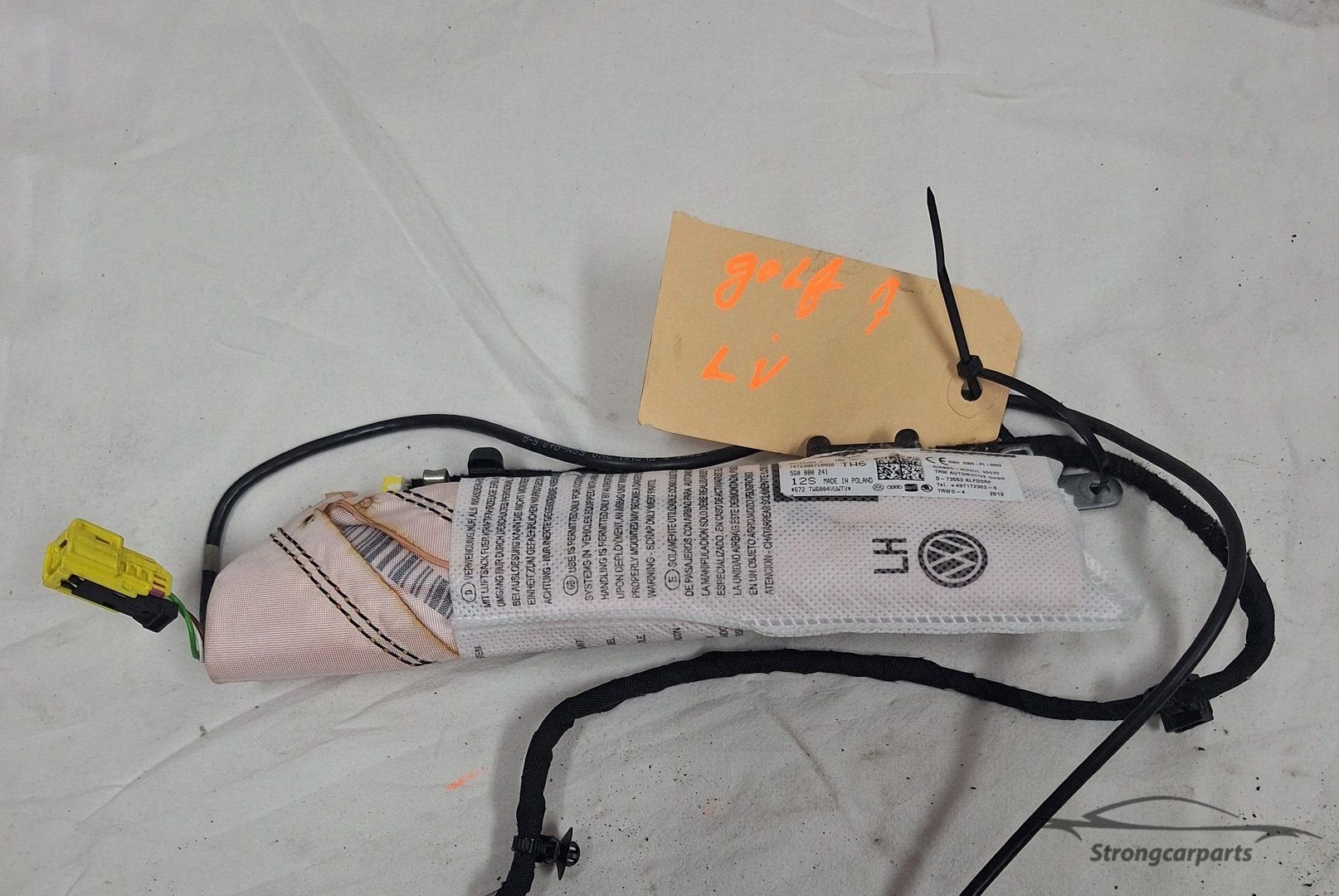Stoel Airbag VW Golf 7 VII links 5G0880241 in goede staat., Gebruikt, -, Volkswagen, -