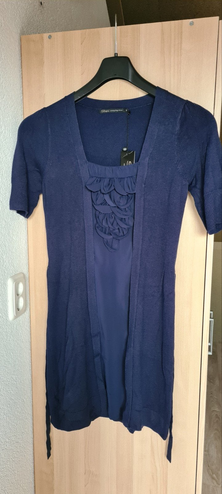 Blauw/ paarse Steps jurk Maat S, Kleding | Dames, Jurken, Blauw, Nieuw, Ophalen of Verzenden, Knielengte