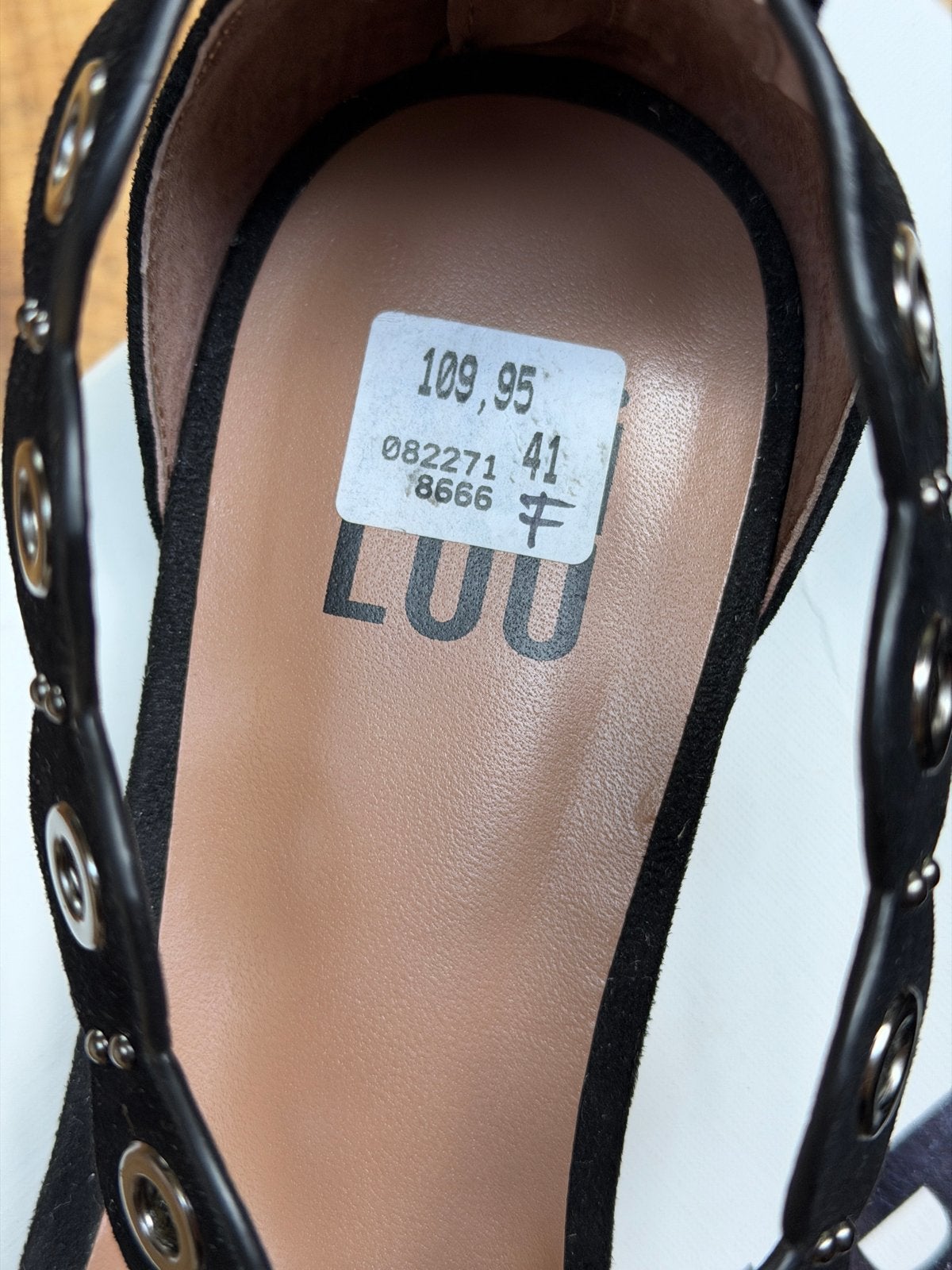 Bibi Lou Zwarte Sandalen Maat 41 - Nieuw, Ophalen of Verzenden, Nieuw, Zwart, Sandalen of Muiltjes