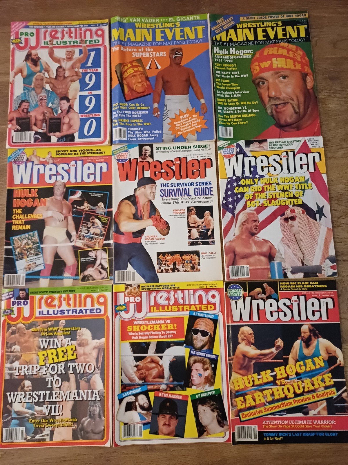 Vintage WWF/WCW Wrestling Magazines - Jaren '90, Boeken, Ophalen of Verzenden, Gelezen, Overige typen