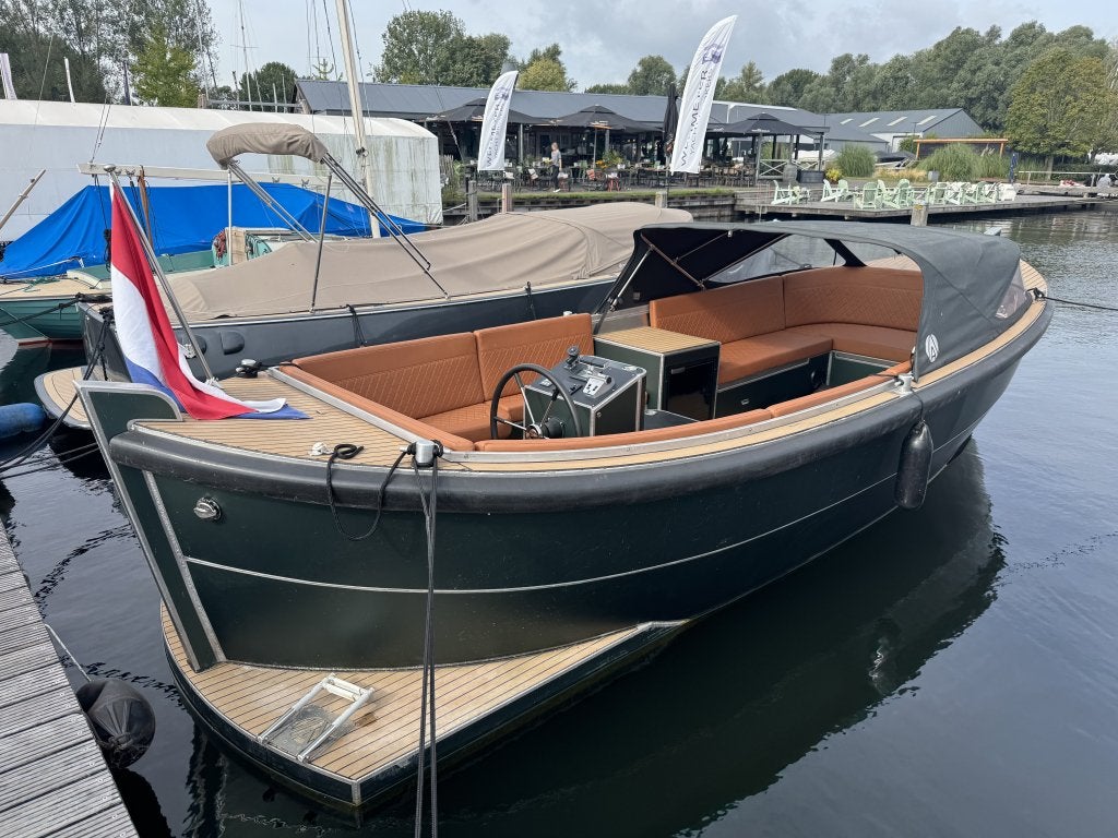 AluShip E-700 sloep elektrisch aluminium dubbele motoren, Watersport en Boten, Tender, Gebruikt, Binnenboordmotor, Overige brandstoffen