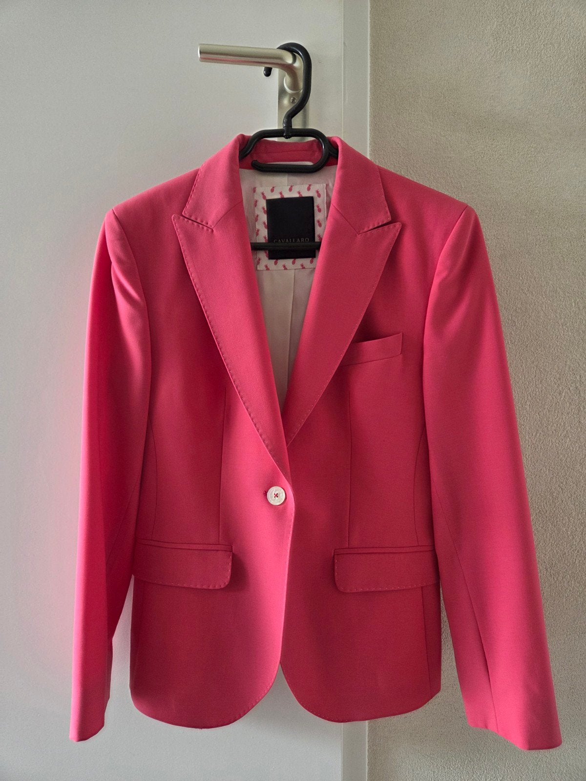 Cavallaro Napoli Jasje - Nieuw - Maat 40, Kleding | Dames, Jasjes, Kostuums en Pakken, Cavallaro Napoli, Nieuw, Jasje, Roze