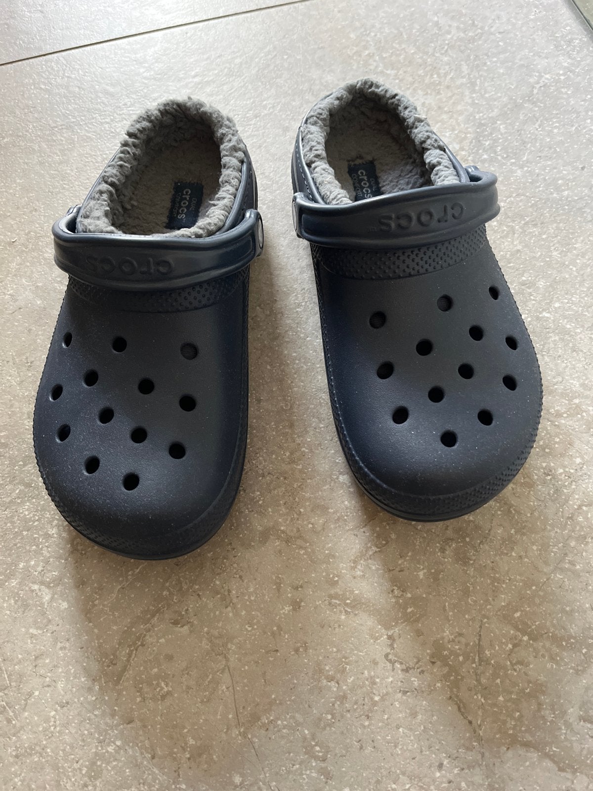 Crocs clasic lined gevoerde klompen maat 39, Slippers, Blauw, Nieuw, Ophalen of Verzenden