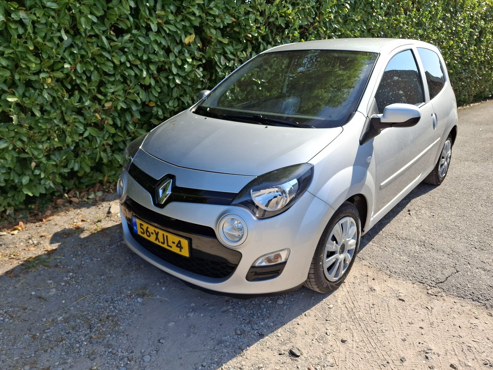 Renault Twingo 1.2 16V 2012 Grijs, Auto's, Voorwielaandrijving, 839 kg, Twingo, 74 pk
