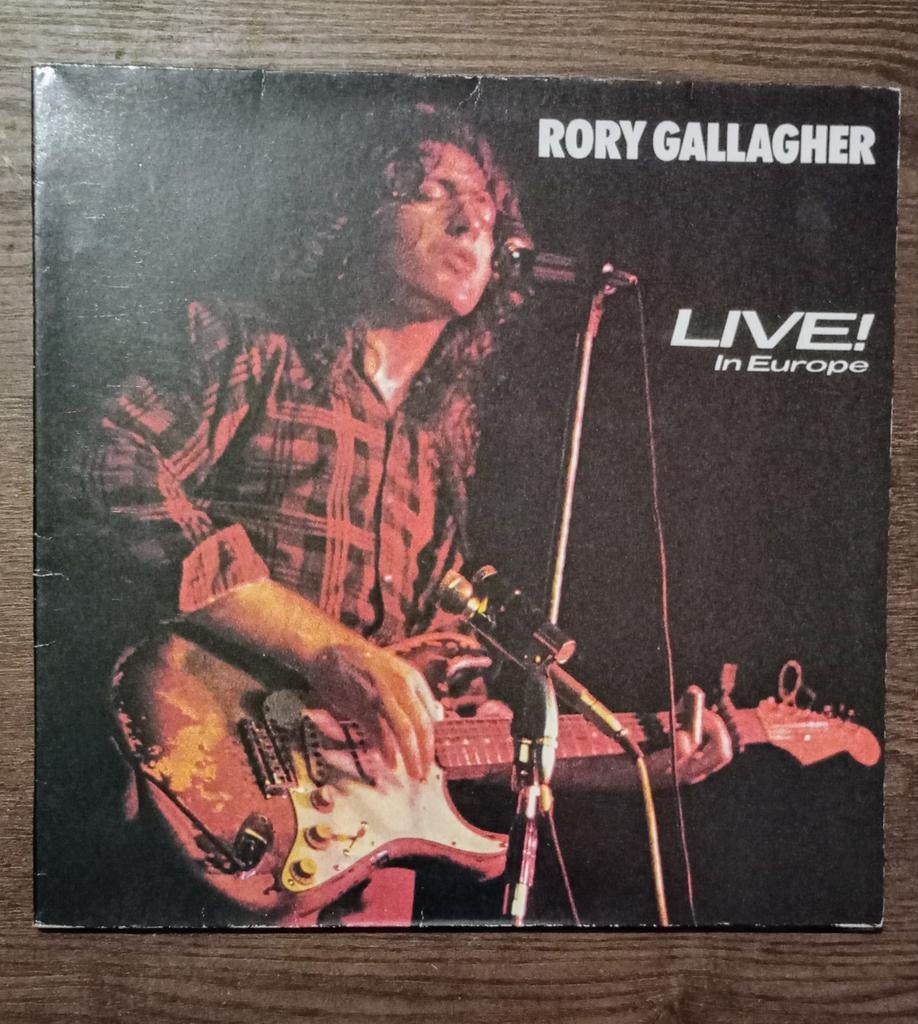 Rory Gallagher - Live! - In Europe lp, 1960 tot 1980, Gebruikt, Verzenden, 12 inch