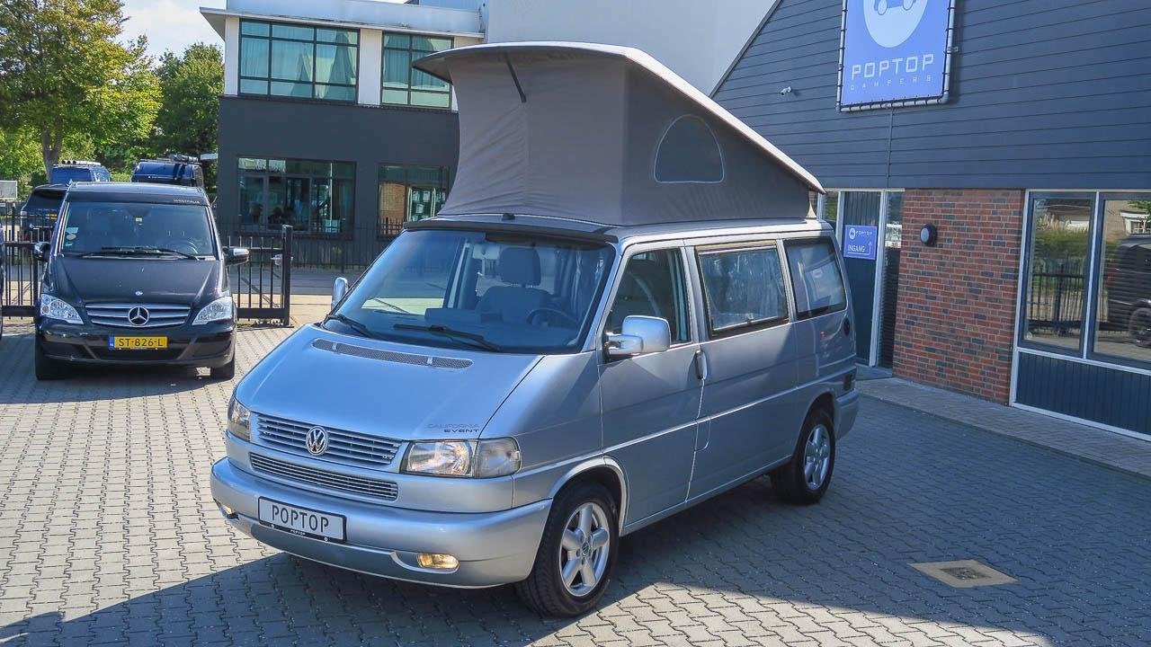 Volkswagen T4 California 150PK Event, Caravans en Kamperen, Buscamper of Camperbus, Volkswagen, Bedrijf, Tot en met 4